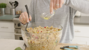 stirring ingredients